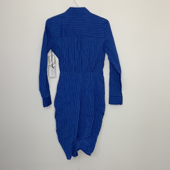 1. STATE Lady blue Button down dress - Picture 2 of 7